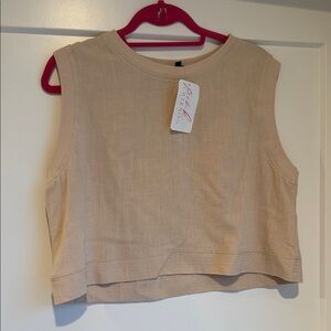 Tan tank top